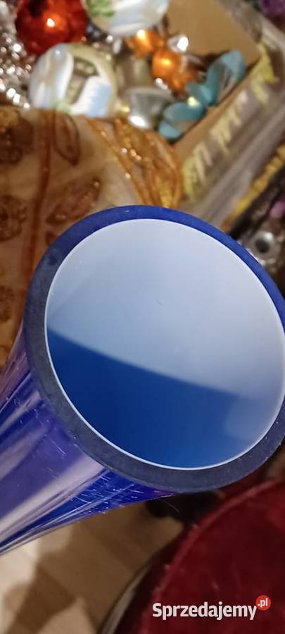 WAZON PRL KOBALTOWY FLET 83 WYSOKI SZKLANY Poznań sprzedam