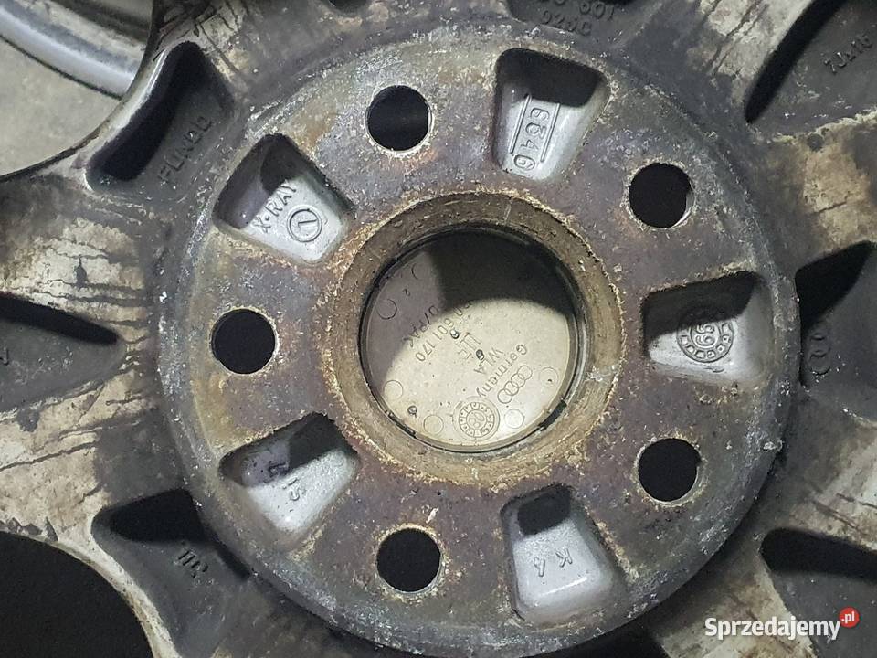 Felgi aluminiowe Audi 7Jx16 ET45 5X112 KOMPLET mazowieckie sprzedam