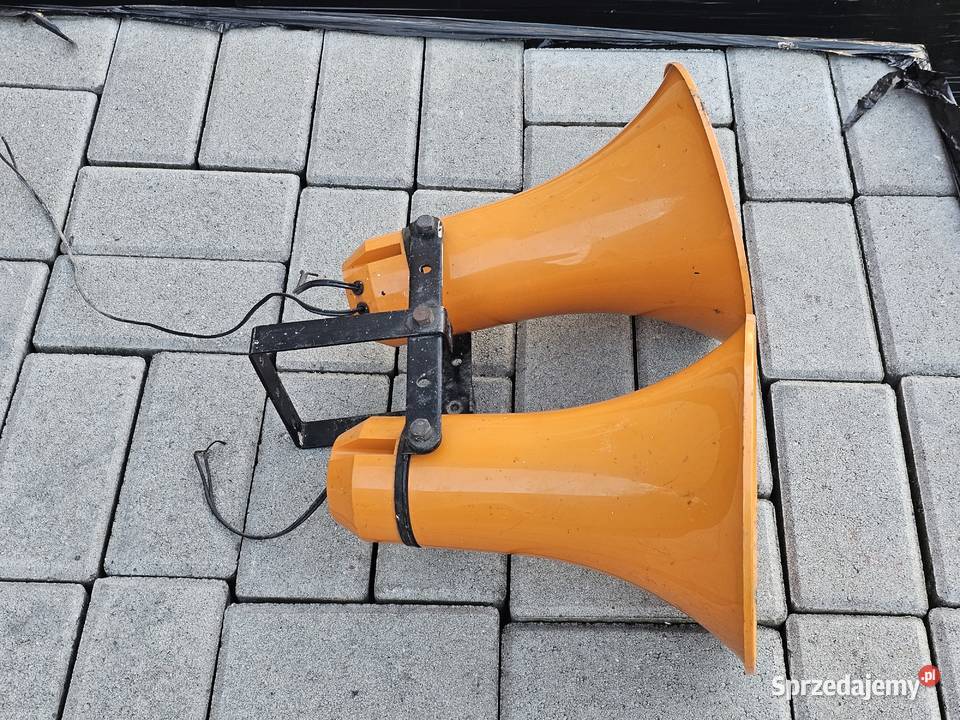 Megafony Tonsil GZT 2410 głośnik megafonowy tuba Magnetofony Ostrów Wielkopolski