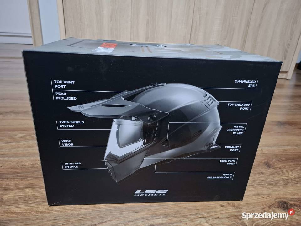 KASK MOTOCYKLOWY LS2 MX436 PIONEER EVO MATT Żmiarki