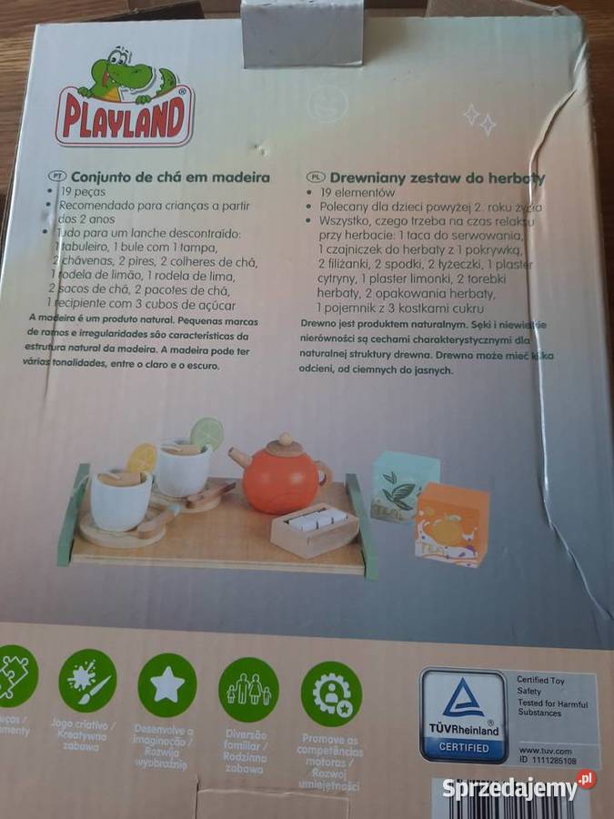 Serwis herbaciany dzieci zestaw do herbaty Morąg sprzedam