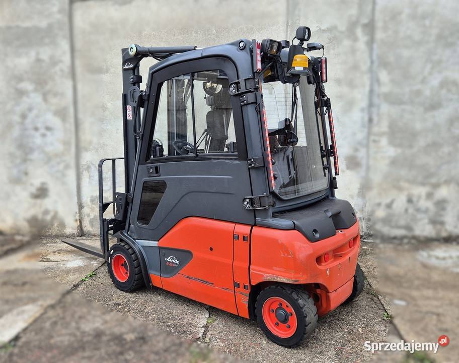 Linde E20 wolny skok KABINA wózek widłowy Rybnik