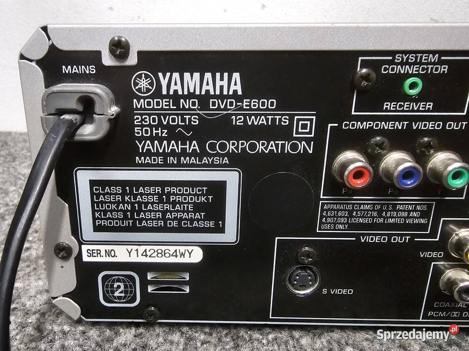 Yamaha DVDE600 PianoCraft pilot wysyłka