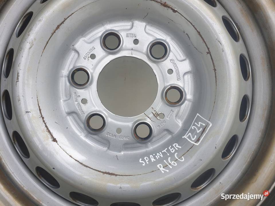 Mercedes Sprinter KOŁO ZAPASOWE Zapas felga Mocowania
