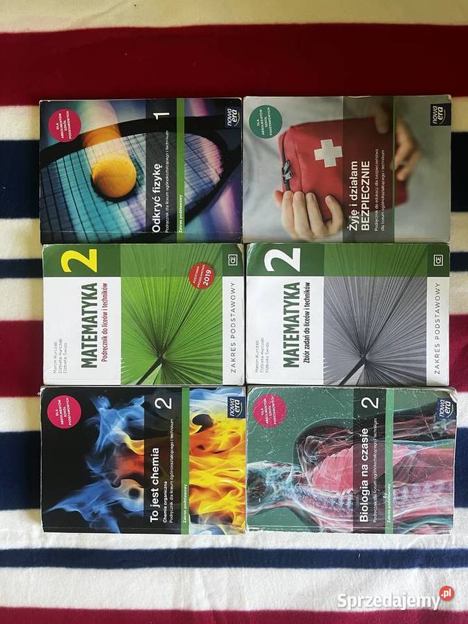Podręczniki klasa 1 i 2 liceum i technikum wielkopolskie Gniezno