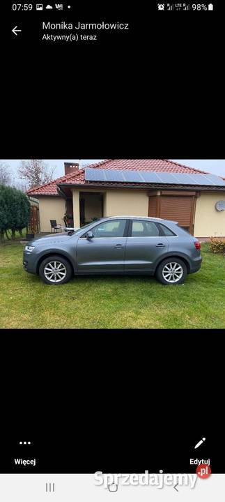 Audi Q3 zamienię honda africa twin adwenture crf lubuskie Świebodzin