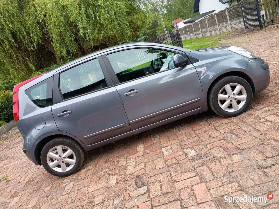 SUPER stan NISSAN NOTE benzyna 1400cm3 śląskie Ruda Śląska