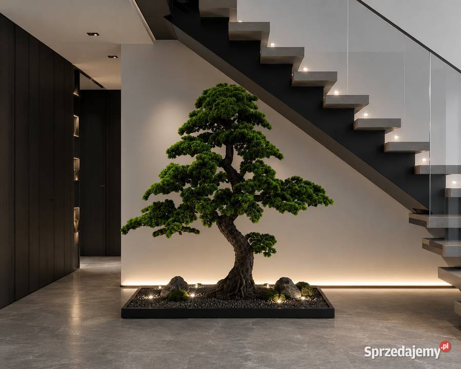 Sztuczne drzewko bonsai 190 x 220 nowoczesna Golkowice