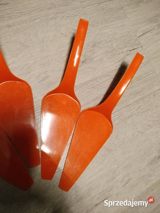 Plastikowe łopatki go ciasta vintage zachodniopomorskie Choszczno