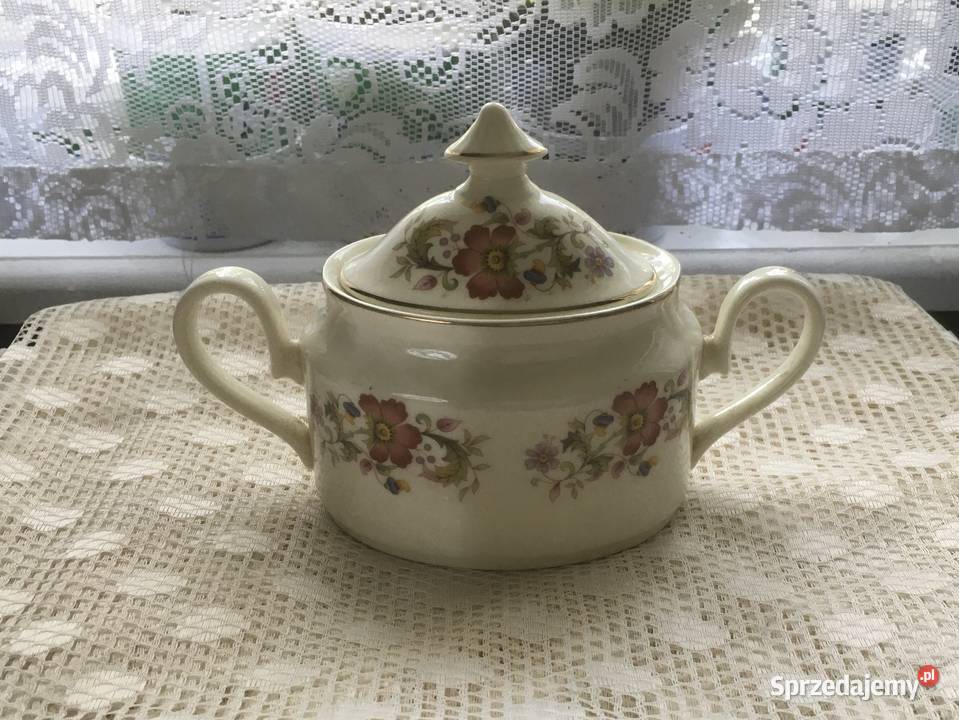 Cukiernica stylowa Porcelana i szkło Kraków