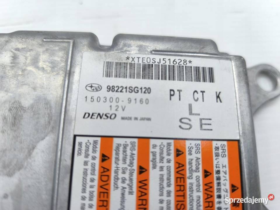 MODUŁ STEROWNIK PODUSZEK AIR BAG FORESTER IV SJ
