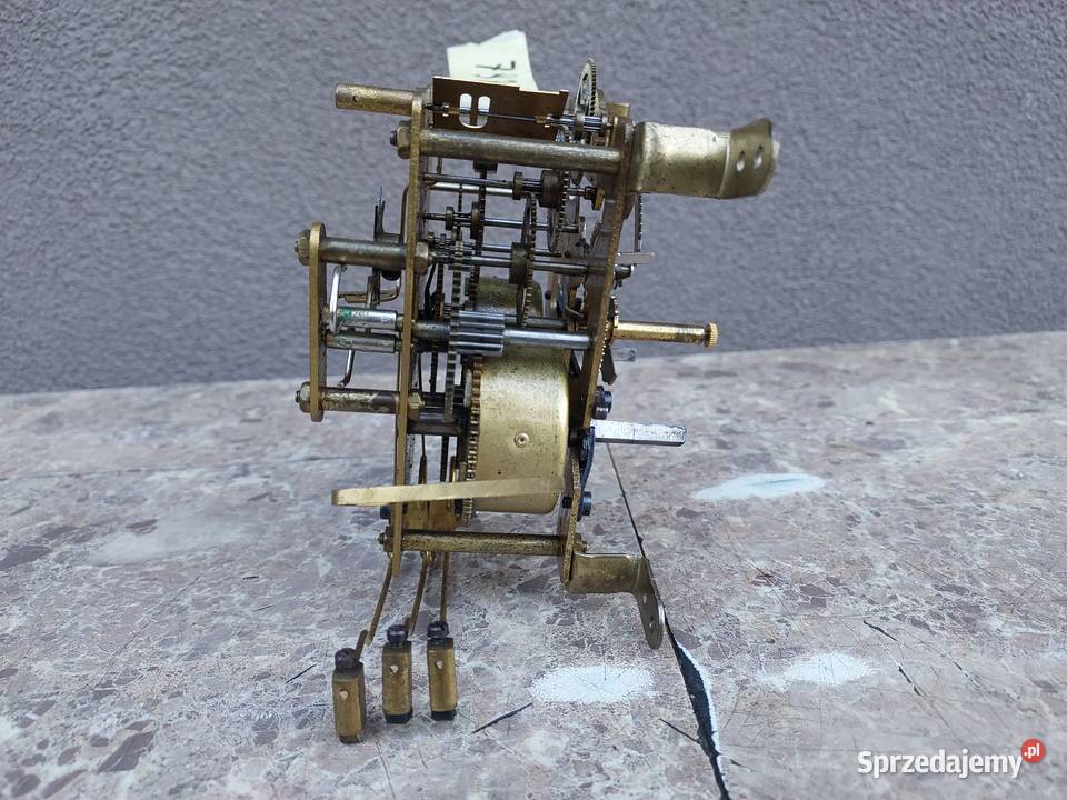 797 Mechanizm starego zegara bufetowego Kienzle Tczew