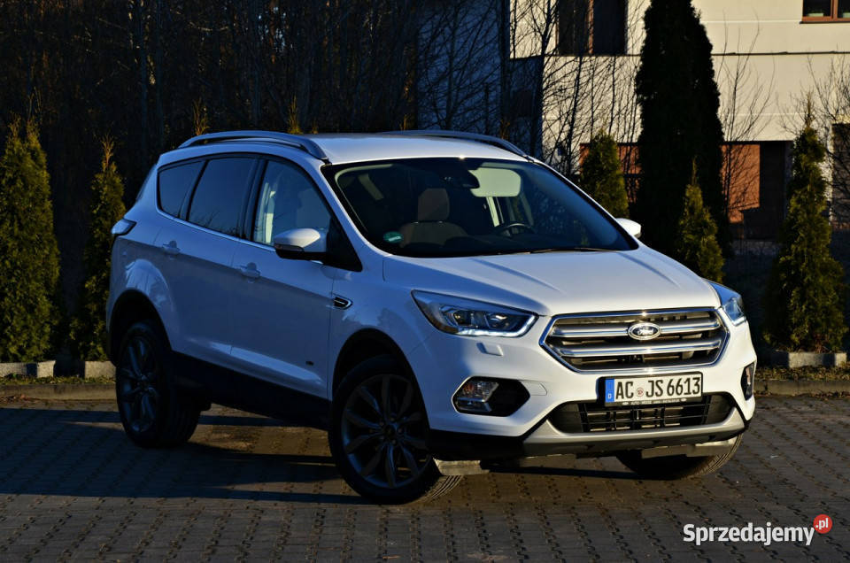 Ford Kuga 20 TDCI 180 4x4 LED Serwis Idealna II wspomaganie kierownicy Ostrów Mazowiecka sprzedam