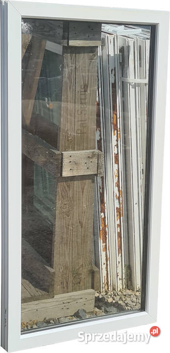OKNA KacprzaK Witryna 70x132 FIX Używany PCV Siedlce