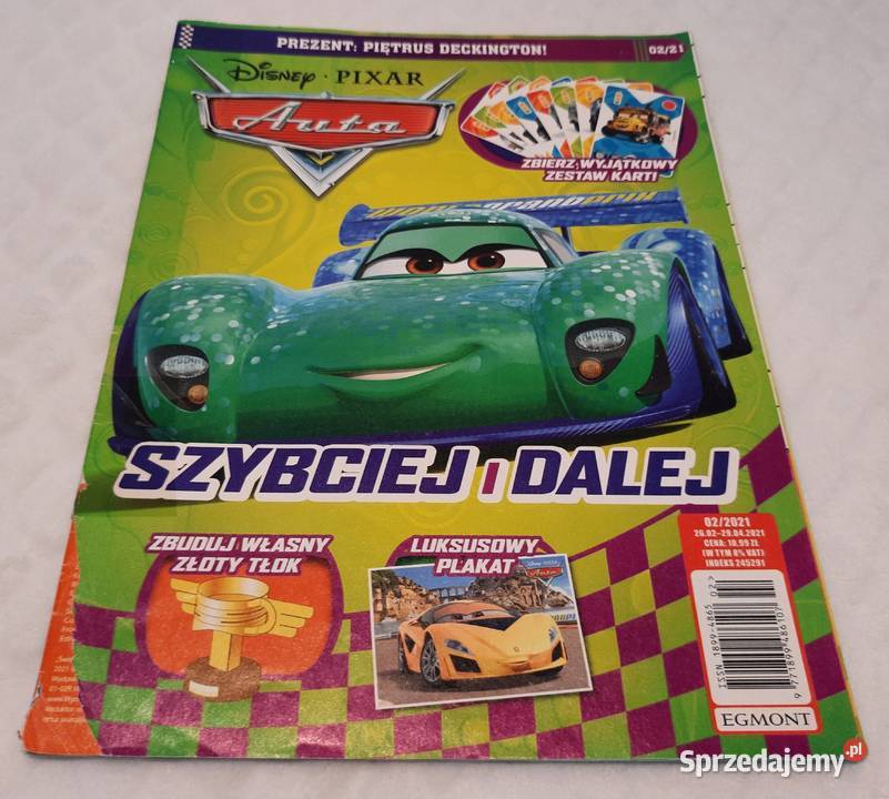 Disney Pixar Auta 022021 Egmont Książeczki śląskie