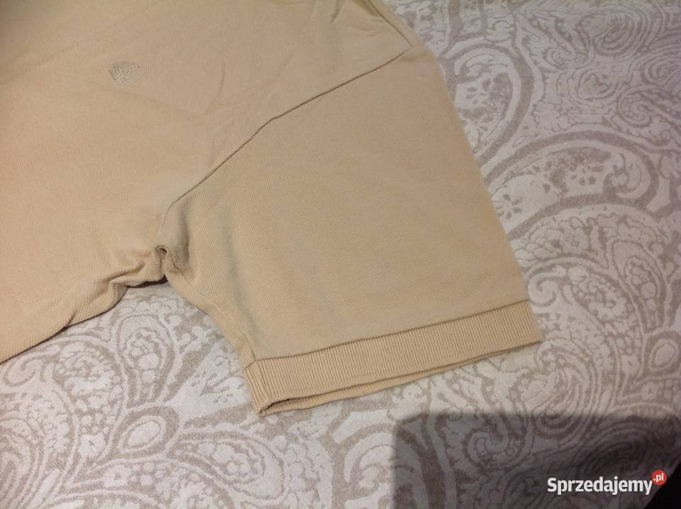 Koszulka Polo Męska SPRINGFIELD L XL BEŻOWA Nowa Sól