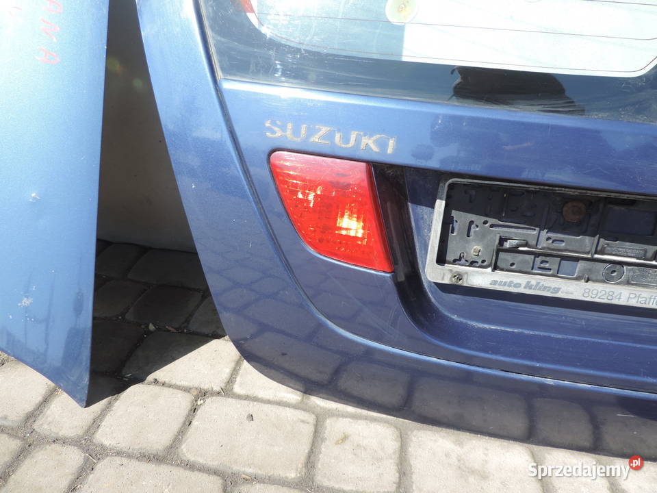 SUZUKI LIANA TYLNA KLAPA BAGAŻNIKA Z2U osobowe Nowy Sącz sprzedam