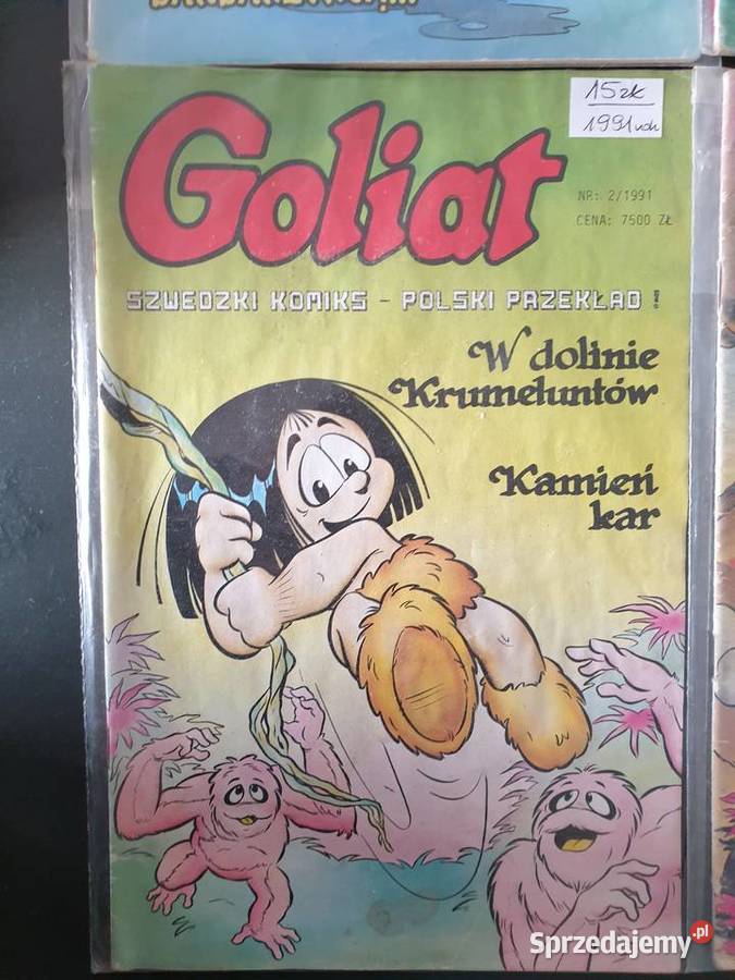 Goliat zestaw 9 komiksów wydawnictwo TMSemic Komiksy Gdynia