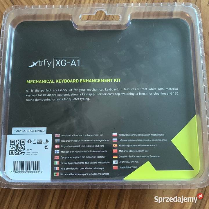 Zestaw akcesoriów do klawiatury mechanicznej pomorskie Gdynia