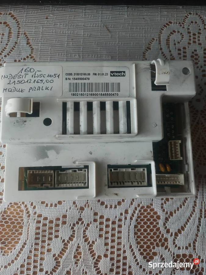 INDESIT IWSC 1051 21501216900 MODUŁ PRALKI Pralki i suszarki Nowy Sącz sprzedam