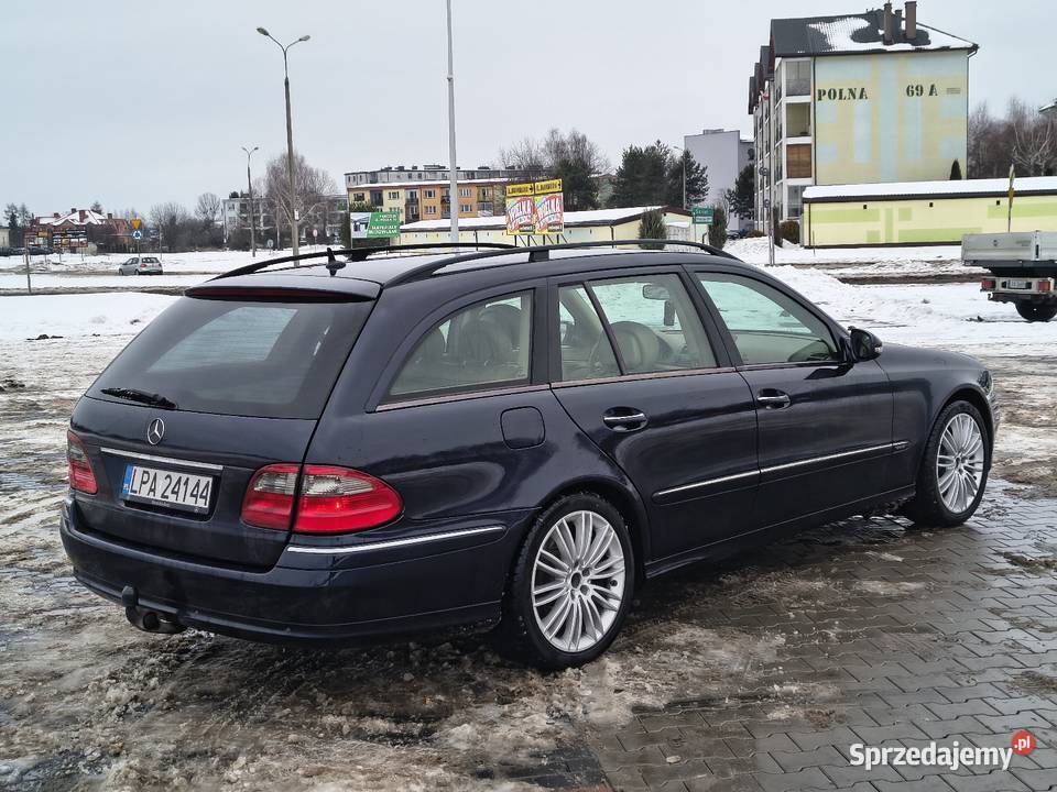 Mercedes Benz e klasa w211 2007 lubelskie Klasa E Parczew