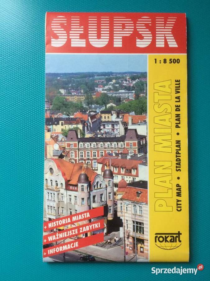 3366 Plan Słupska Antykwariat Szczecin
