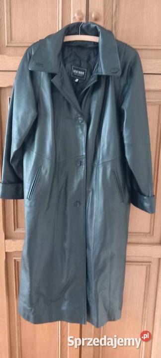 Płaszcz XL skóra odpinana podszewka odpinany lubelskie Lublin