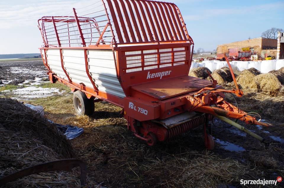Przyczepa samozbierająca Kemper L790 Pottinger nieuszkodzony Miechów