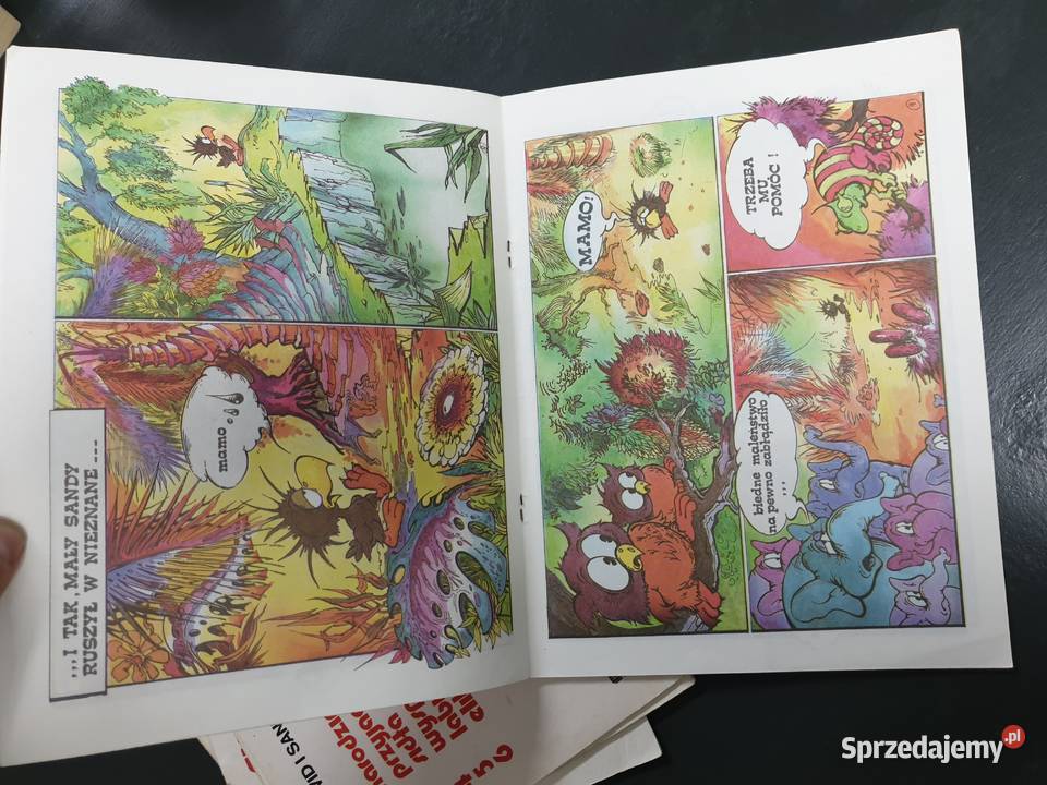 David i Sandy Edward Lutczyn zestaw 4 komiksów