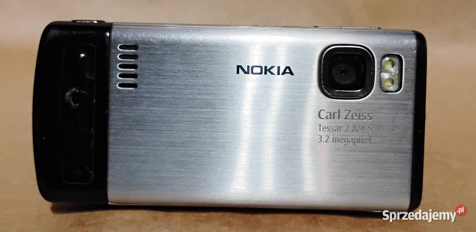 NOKIA 6500 SLIDE RM240 ładowarka bez simlock Opole