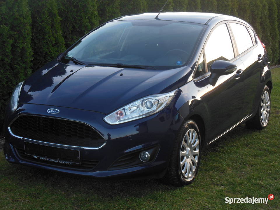 Ford Fiesta Titanium Kamera Nawigacja Tempomat serwisowany w ASO Lubin