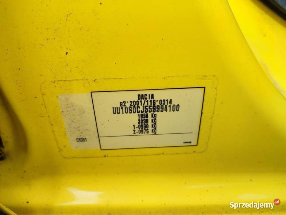 Dacia DOKKER 15 dci 2018 5 osób TANIO diesel Katowice