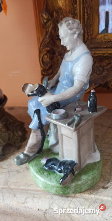 Figurka Szewc Carl Scheiding K G Turyngia 193239 Gdańsk