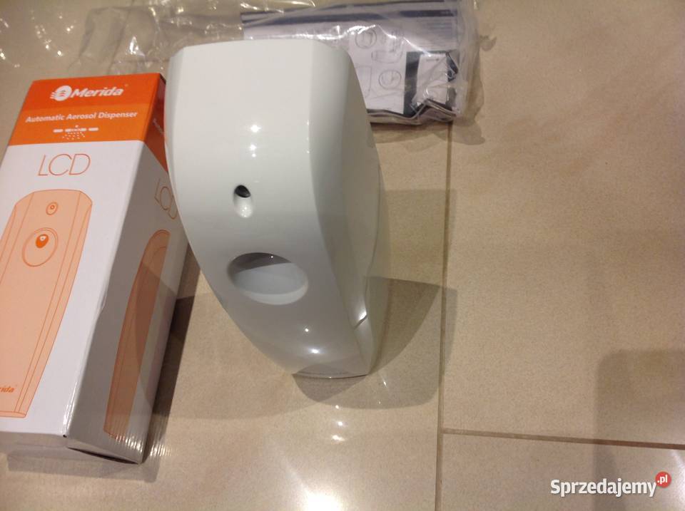 Elektroniczny Odświeżacz Powietrza MERIDA LED biały Nowa Sól