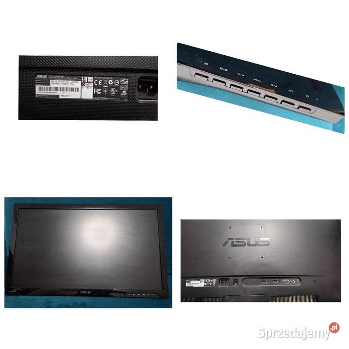 Komputer do gier pracy monitor ASUS 27 SSD 500GB Kostrzyn nad Odrą sprzedam