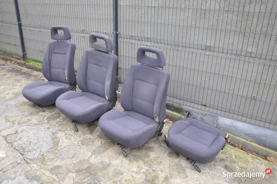 Fotele Audi 80 B4 Czarne Uszkodzone Na części Rzeszów