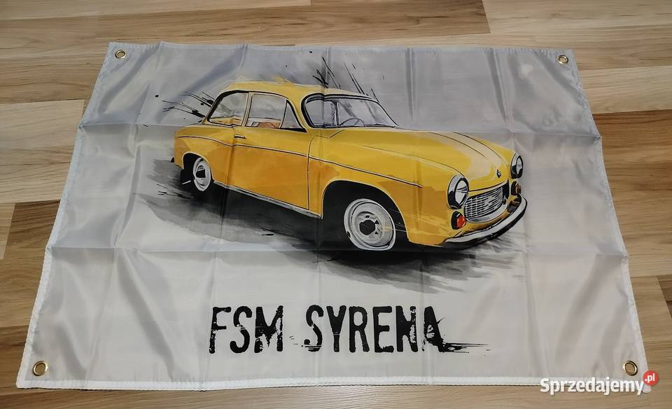 Baner plakat materiałowy syrena 104105 Polonez Gniezno