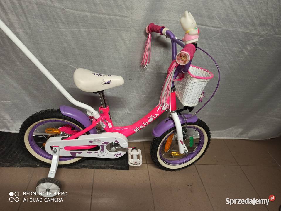 Rowerek Dzieciecy Firmowy Tabou 14 Śliczny Nowy Wieliczka sprzedam