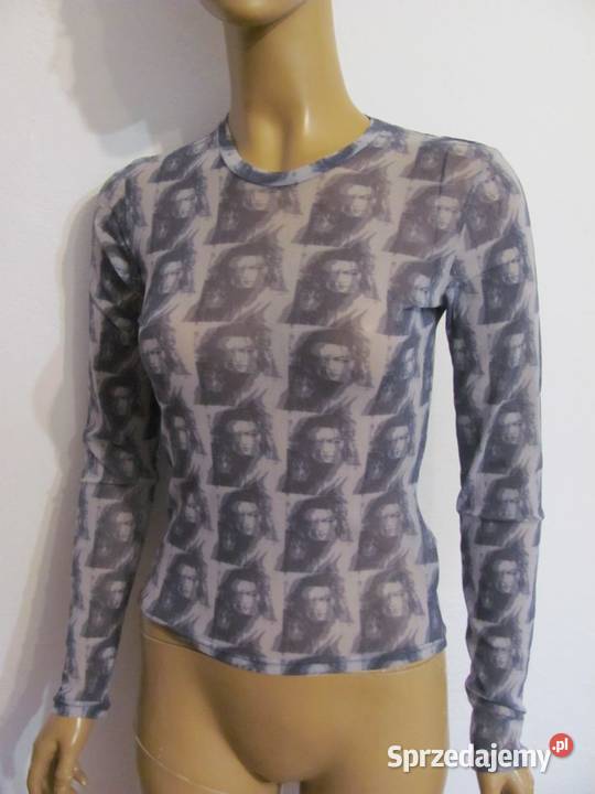 bluzka impuls rM siateczka foto portret kolorowy Topy i koszulki Zamość