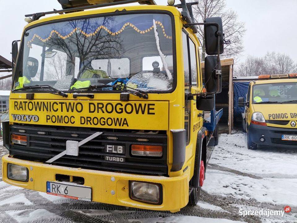 VOLVO FL6 Turbo Pomoc Drogowa Holownik Laweta podkarpackie Krosno