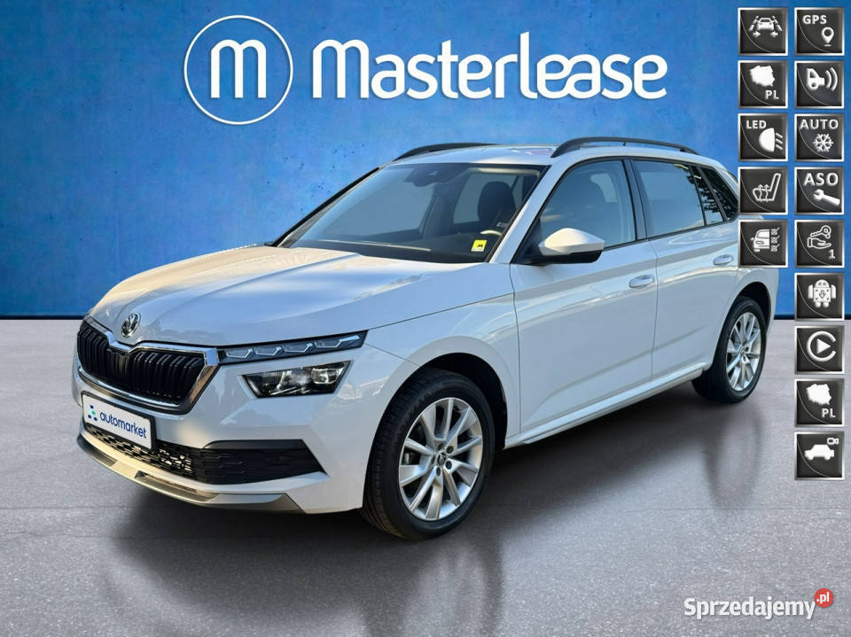 koda Kamiq 10 TSI Style Z Polskiego Salonu podgrzewane fotele