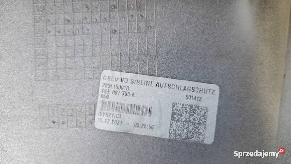 AUDI ETRON S LINE LISTWA SPOILER DOKŁADKA Goleniów