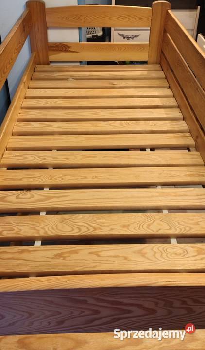 łóżko piętrowe BOSS sosna kolor naturalny małopolskie Proszowice