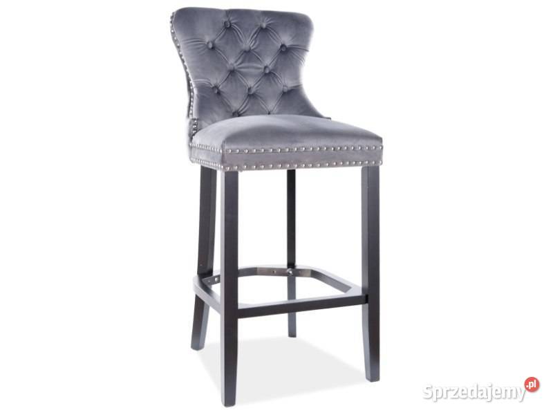 2 HOKER AUGUST H1 VELVET czarny stelażblue Kraków