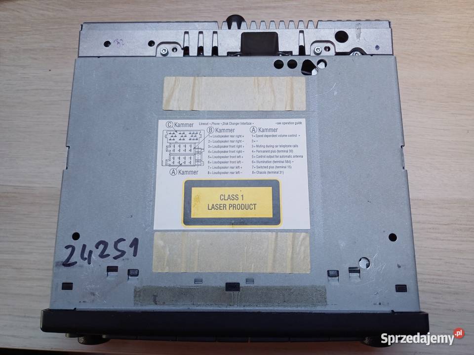 Radio CD oryginalne VW Passat T4 T5 Jawor