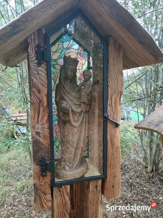 Kapliczka drewniana mazowieckie Mińsk Mazowiecki