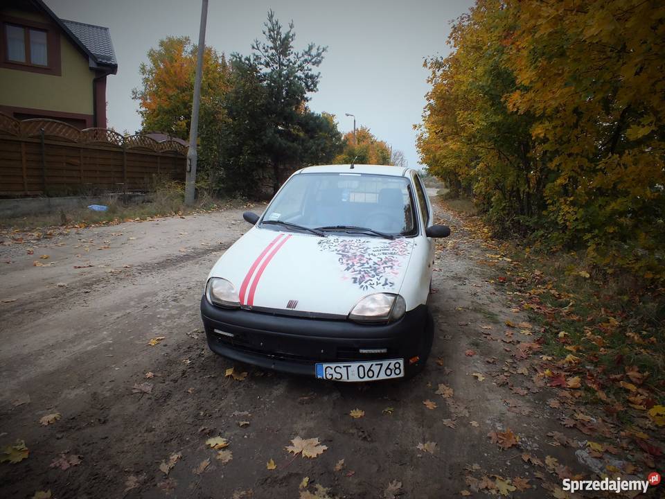 FIAT SEICENTO VANOKAZJA 1100 LPG GAZ PRZEGLĄD Starogard Gdański