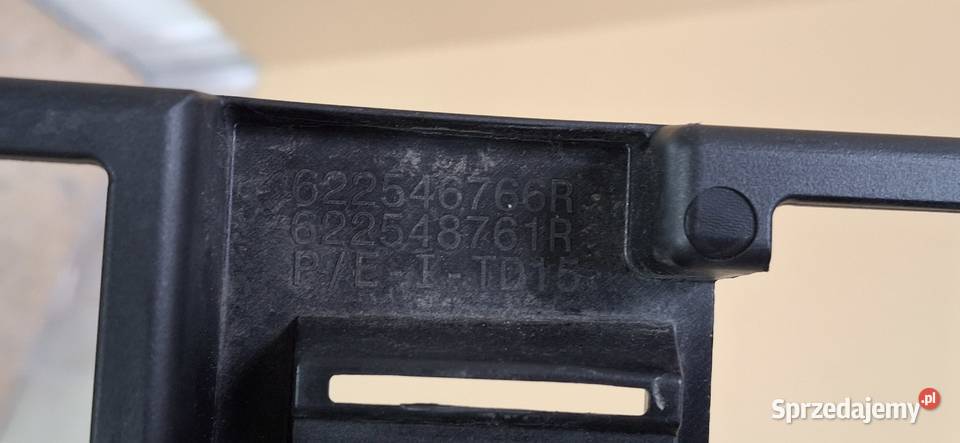 RENAULT MASTER 4 IV KRATKA ZDERZAKA ŚRODKOWA lubuskie Bieleń