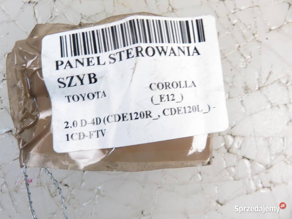 PANEL SZYB TOYOTA COROLLA E12 54035096