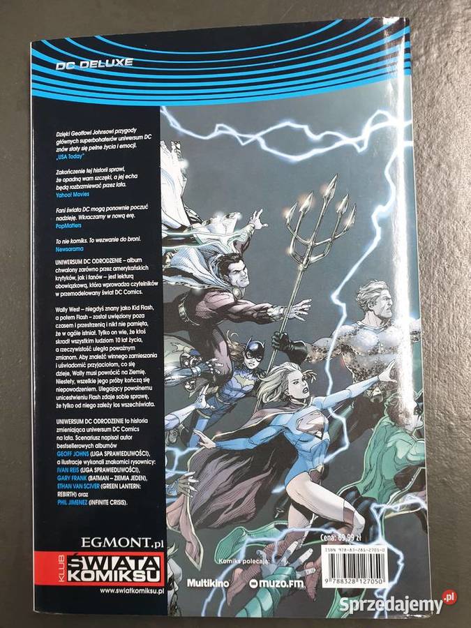 Universum DC Odrodzenie DC Polska Egmont pomorskie